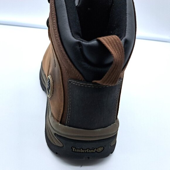 Timberland Men's Flume Mid Waterproof Hiking Boot, Dark Brown - Size 11.5 - Picture 11 of 16